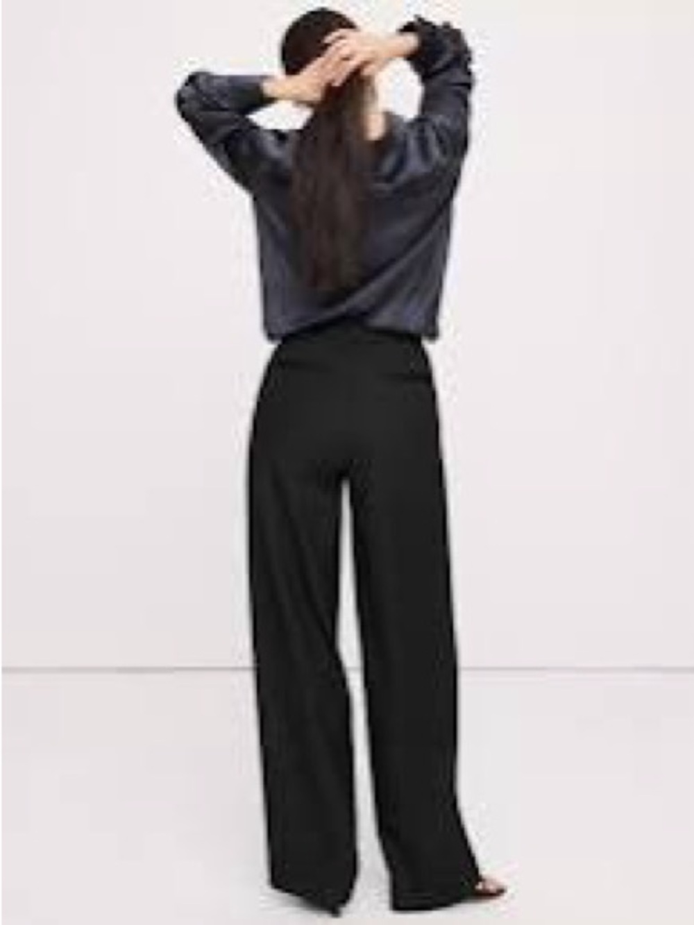 Banana Republic Black Wide-Leg Women’s Pants